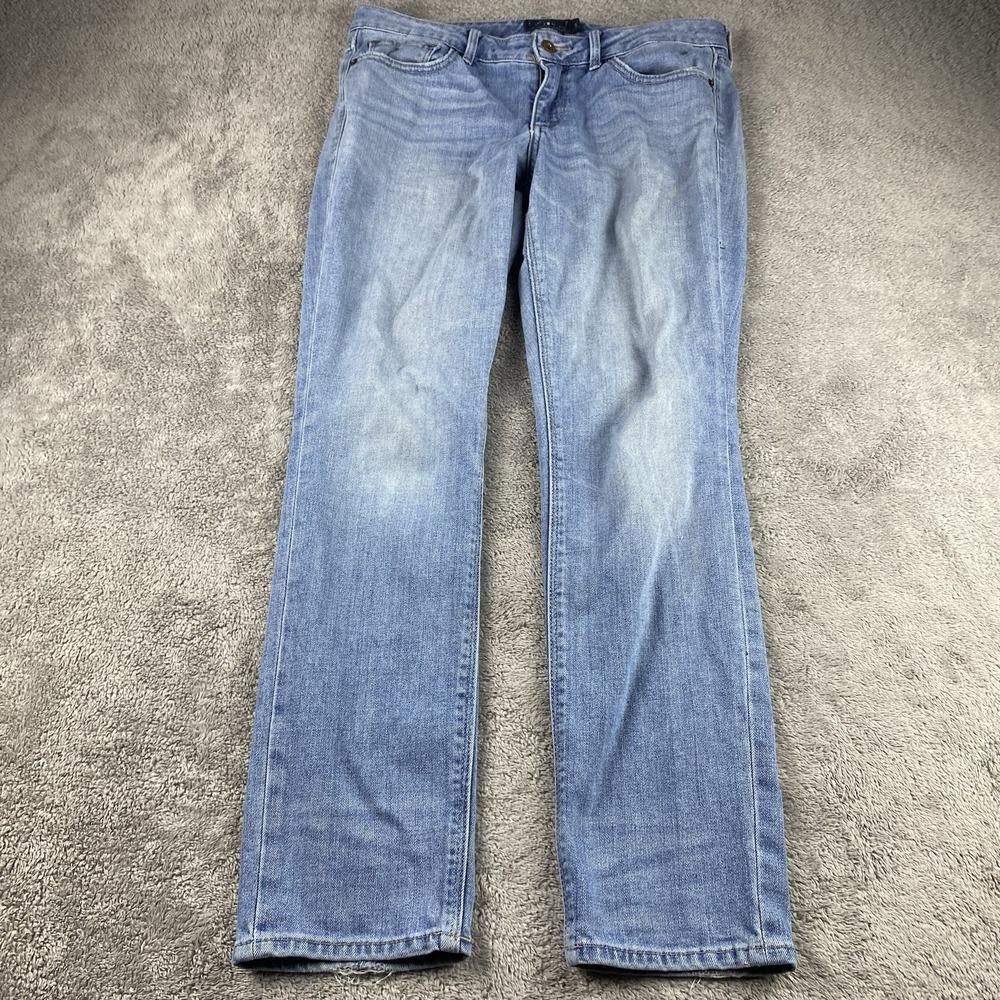 Lucky Brand Lolita Skinny‎ Jeans Womens 6R 32x27  Blue Low Rise Stretch Denim
